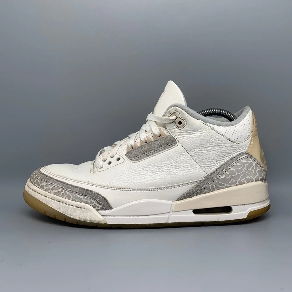 Jordan 3 Retro Craft Ivory Basketball Shoes FJ9479-100 Men’s Sz‎ 11